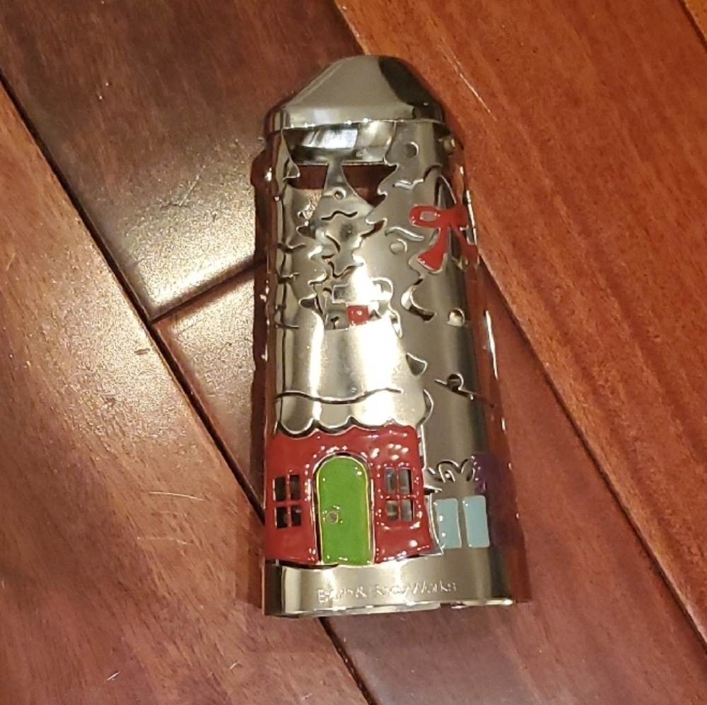 Bath & Body Works Christmas Village hand soap cover